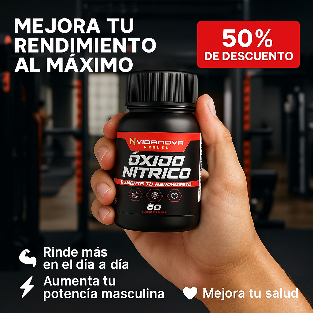 OXIDO NITRICO 1000MG 60 CAPS