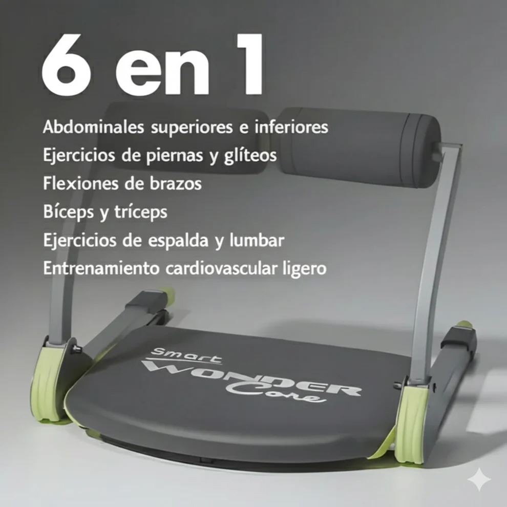 Máquina PRO Ejercitadora 6 en 1 - WonderCore Smart