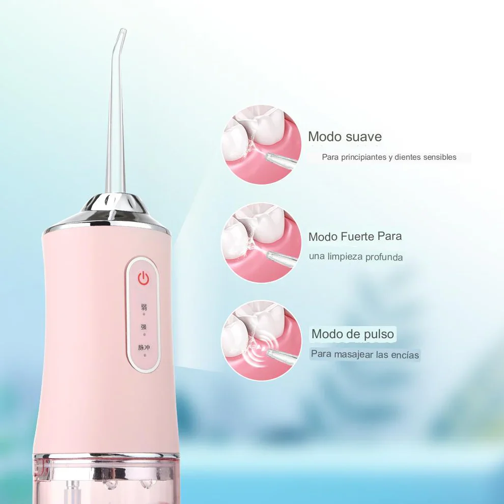 Irrigador Bucal Eléctrico PRO - Recargable