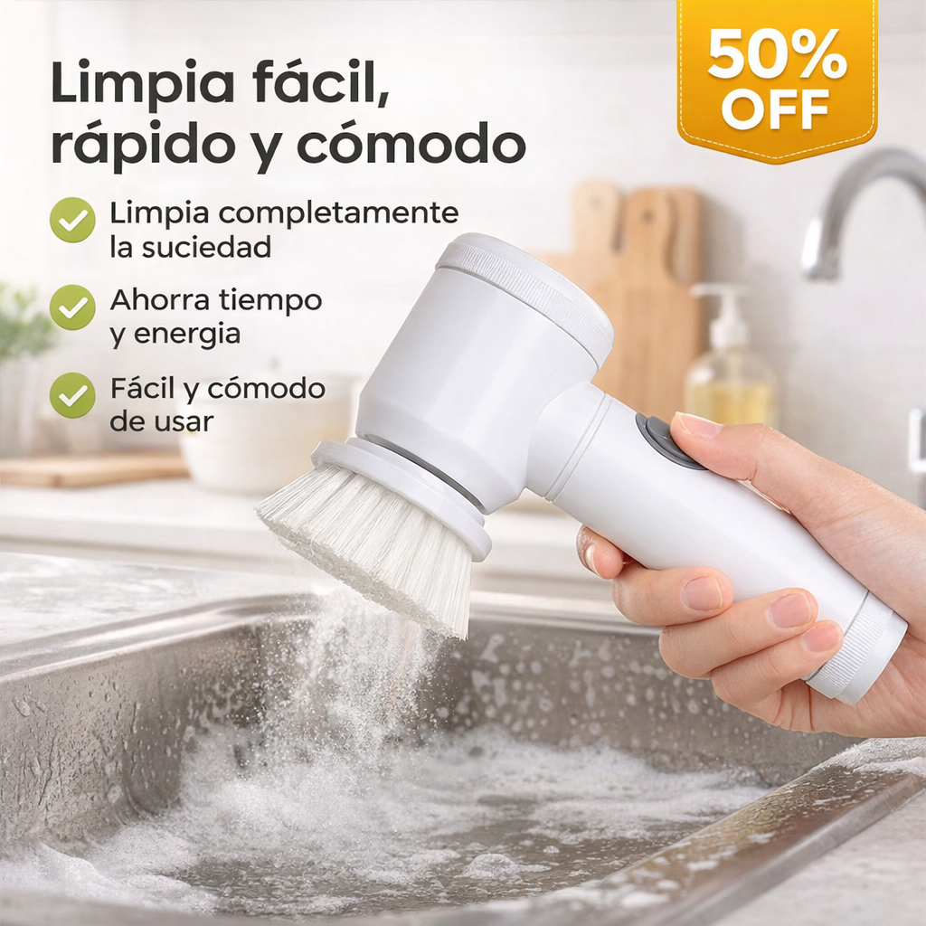 Cepillo 5 En 1 Limpieza profunda - MAGIC BRUSH™