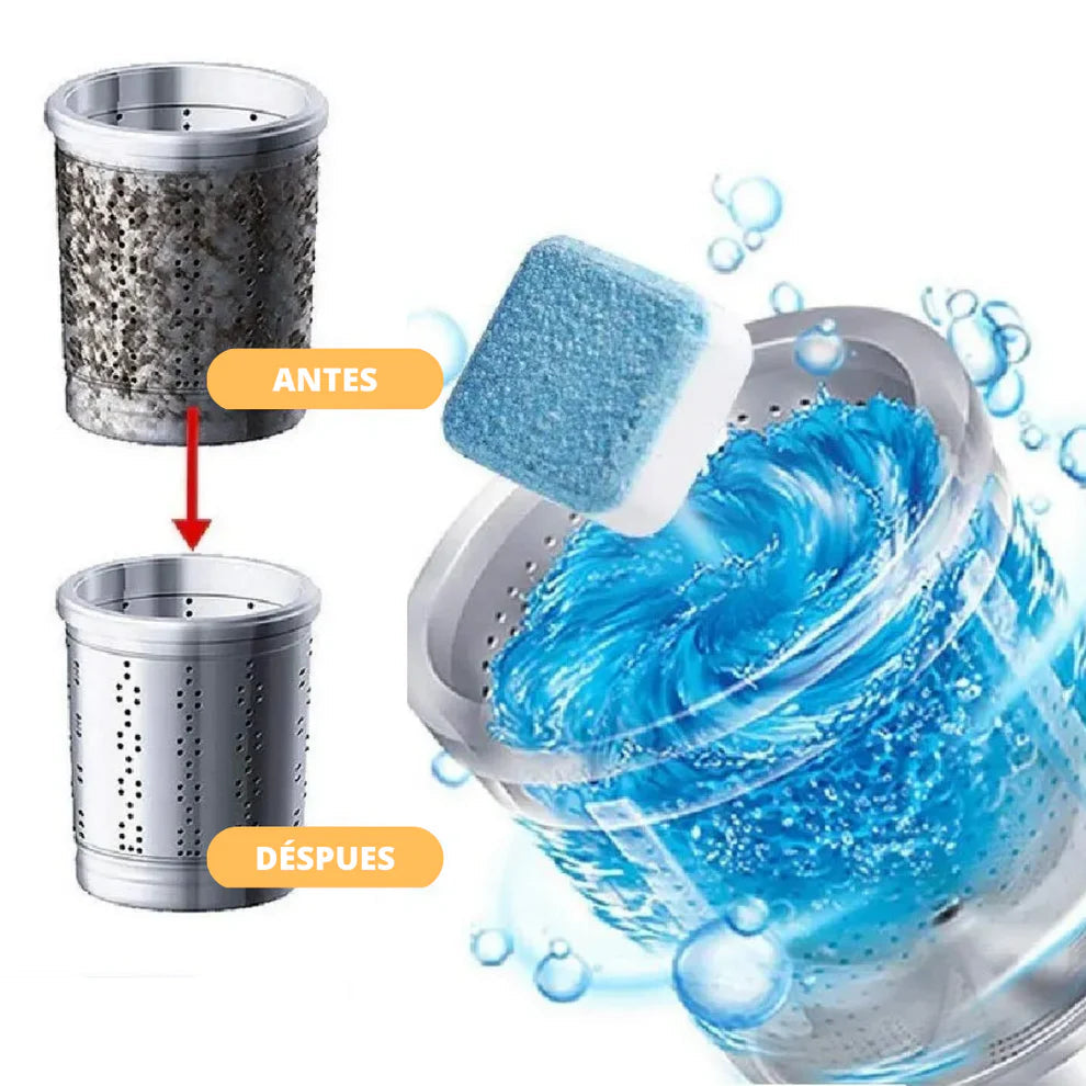 Pastillas Limpiadoras Para Lavadoras - Pack 12 unidades