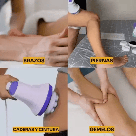 Masajeador corporal PRO (Anticelulitis 4 en 1)