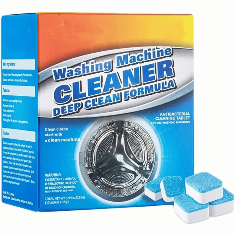 Pastillas Limpiadoras Para Lavadoras - Pack 12 unidades